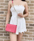 Kate Spade Spencer Dots Chain Wallet Chain Crossbody Clutch Peach Melba Multi kate spade Handbags & Purses